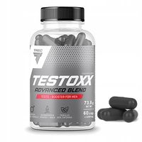 TESTOSTERON Trec Testoxx 60 kaps ŻEŃ-SZEŃ TRIBULUS MACA CYNK BOOSTER TESTO