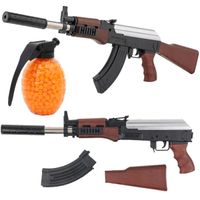 Karabin na kulki plastikowe 6mm AK47 ASG imitacja replika KW-991 +800 kulek