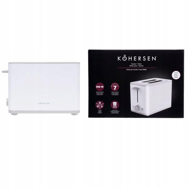 Toster KOHERSEN Modern Matt B088 Biały zdjęcie 7