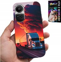 ETUI DO OPPO RENO10 PRO 5G - TIR CIĘŻARÓWKA CASE + FOLIA HYDROŻEL
