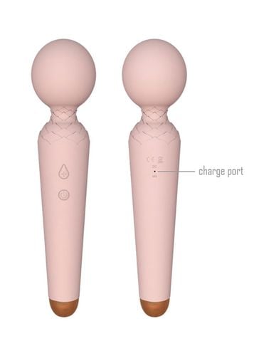 stymulator rechargeable power wand usb 10 functions   flesh na Arena.pl