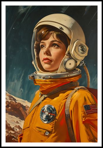 Plakat 68x101cm Pionierka Kosmosu na Arena.pl