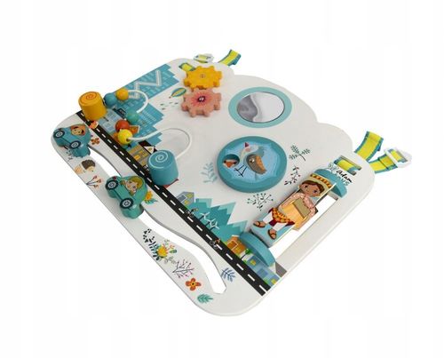 SENSORYCZNA TABLICA AKTYWNOŚCI DLA MALUCHA na Arena.pl