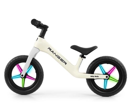 MILLY MALLY 5707 Rowerek biegowy RANGER flash white na Arena.pl