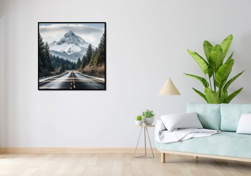 Plakat 90x90cm Odważna Podróż na Arena.pl