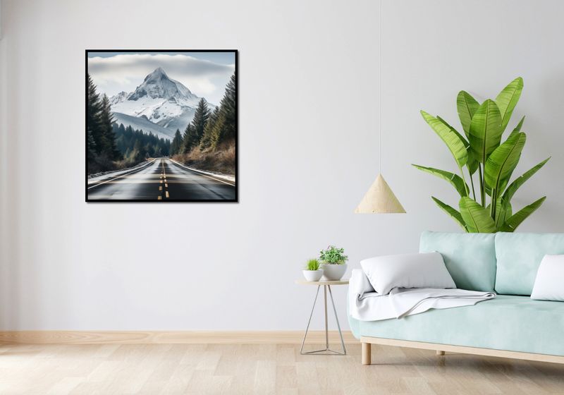 Plakat 90x90cm Odważna Podróż zdjęcie 4