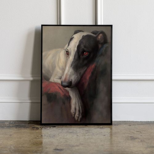 Plakat portret z psem 40x50 cm na Arena.pl