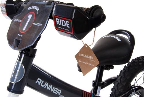Rowerek biegowy Runner Pro - Midnight Black na Arena.pl