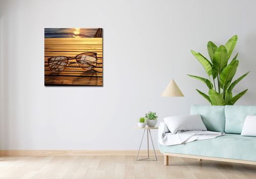 Obraz 70x70cm Lato w Odbiciu na Arena.pl