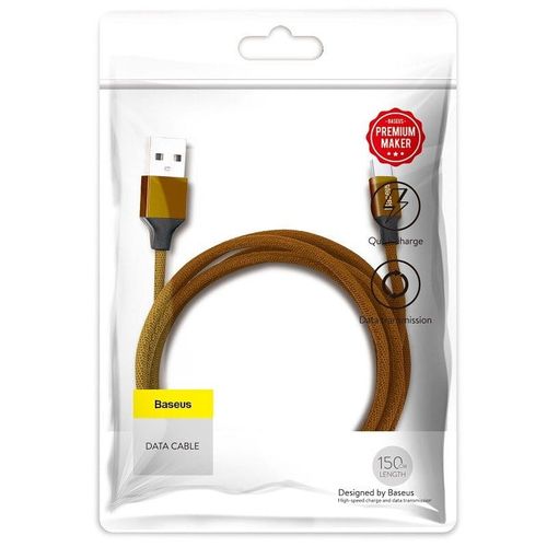Kabel Baseus Yiven Micro USB 150cm 2A - brązowy na Arena.pl