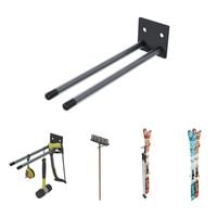 WIESZAK NA NARTY METALOWY DO ŚCIANY 22CM DO 30KG