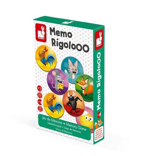 Gra memory Zwierzęta Rigolooo, Janod na Arena.pl