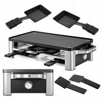 Grill elektryczny 1500 W Raclette WMF 8 patelni DWUSTRONNA PŁYTA