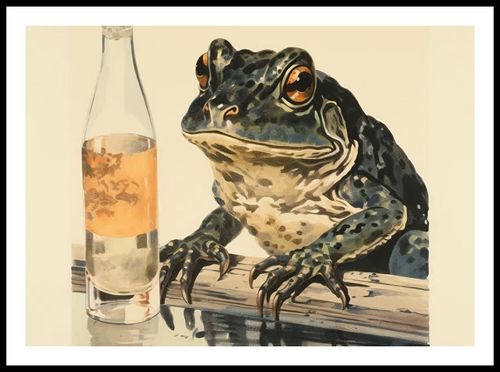 Plakat 70x50cm Refleksje Błotniaka na Arena.pl