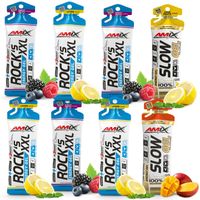 ŻELE ENERGETYCZNE ZESTAW 8 rodzajów - Kondycja Energia dla BIEGACZY KOLARZY