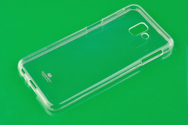 Etui Mercury Goospery Jelly Case do SAMSUNG GALAXY J6+ / J6 Plus przezroczysty zdjęcie 1