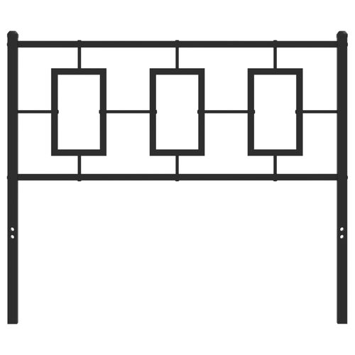 Metalowe wezgłowie, czarne, 100 cm na Arena.pl