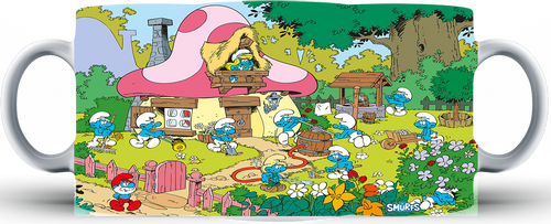 Kubek ceramiczny Smerfy - The Smurfs na Arena.pl