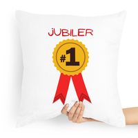 Prezent Poduszka Dla Jubilera Numer Jeden Z Nadrukiem Ze Zdjęciem
