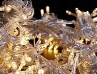 Girlanda łańcuch świetlny 4 m ciepły biały lampki USB dekoracja