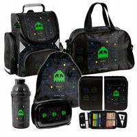 ZESTAW SZKOLNY PASO GAMING TORNISTER WOREK PIÓRNIK TORBA BIDON ŚNIADANIÓWKA