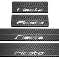 Listwa progowa FORD FIESTA MK8 Stal nierdzewna 304 carbon 4szt