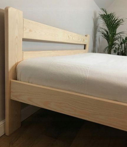 ŁÓŻKO drewniane 140x200 orzech,olcha, dąb, JAKOŚĆ na Arena.pl