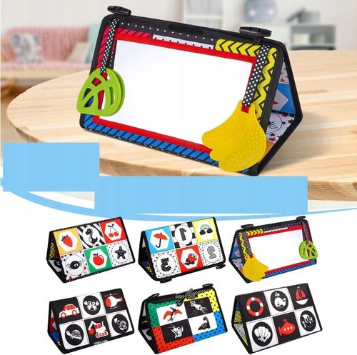 ZABAWKA SENSORYCZNA SKŁADANA Z LUSTERKIEM DLA DZIECI Wersja cyfrowa na Arena.pl