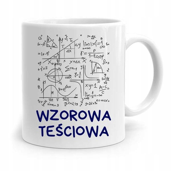 Kubek Prezent Dla Teściowej Mamy Wzorowa Teściowa Z Nadrukiem Ze Zdjęciem zdjęcie 1