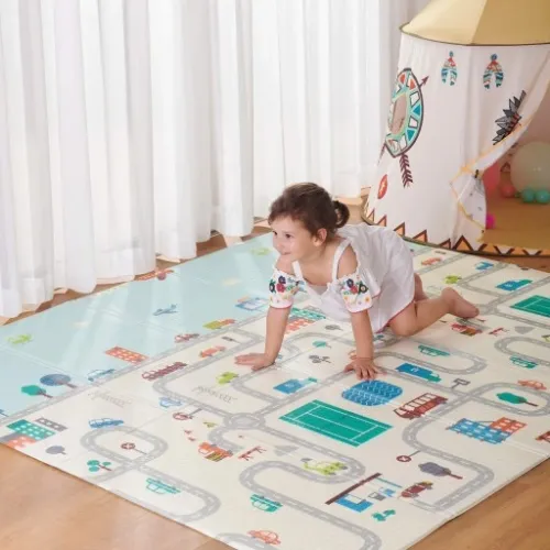 Mata edukacyjna piankowa dwustronna XPE 200x180cm na Arena.pl