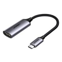 przejściówka adapter usb-c do hdmi 2.0 4k 60hz thunderbolt 3 szary