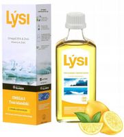 Lysi Tran islandzki cytrynowy omega-3 240 ml