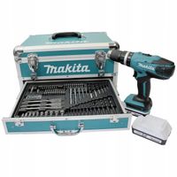Wkrętarka udarowa Wiertarka Makita 2xAku Zestaw