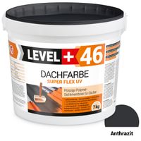 Farba dachowa płynna folia antracyt 7kg Level+46