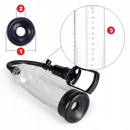 POMPKA DO PENISA Powiększająca Prącie Super Uczucie Ssania Dobra Jakość na Arena.pl