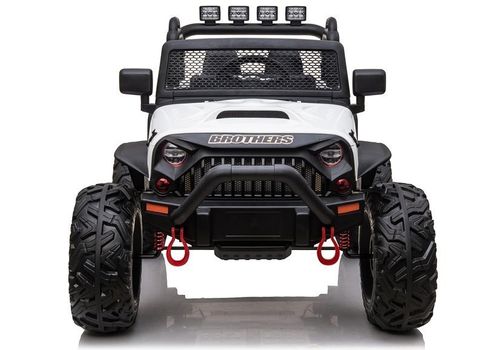 Auto na akumulator Jeep JC666 Biały na Arena.pl