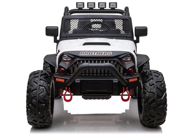 Auto na akumulator Jeep JC666 Biały zdjęcie 2