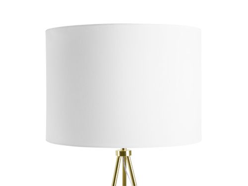 Lampa podłogowa biało-złota VISTULA na Arena.pl