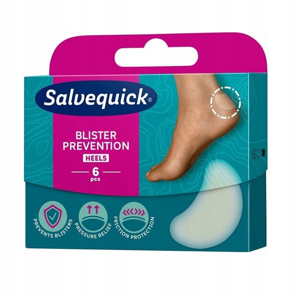 Salvequick Plastry Foot Care Medium 6 Szt. zdjęcie 3