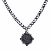 naszyjnik z kompasem (c22/men/39ag cz)