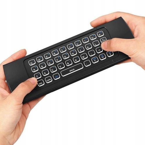 MX3 Podświetlana Myszka Zdalna 2.4G Bezprzewodowa klawiatura dla Android TV na Arena.pl