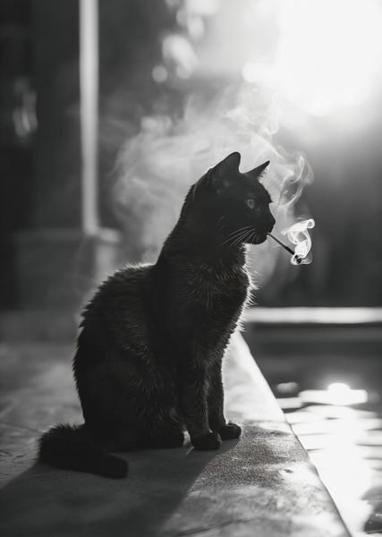 Plakat 64x90cm Kocia Przerwa zdjęcie 1