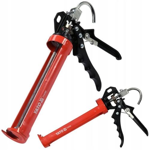 WYCISKACZ DO MAS PISTOLET DO KLEJU SILIKONU Z BLOKADĄ AUTOMATYCZNĄ na Arena.pl