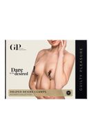 guilty pleasure draped desire clamps