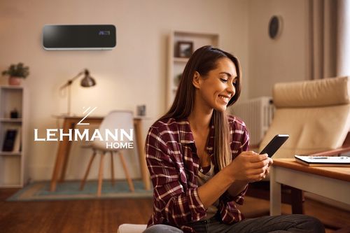 KURTYNA POWIETRZNA TERMOWENTYLATOR GRZEJNIK ELEKTRYCZNY 2000W Wi-Fi + PILOT na Arena.pl