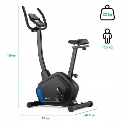 ROWER STACJONARNY TRENINGOWY MAGNETYCZNY ROWEREK DO ĆWICZEŃ XB1800 GYMTEK na Arena.pl