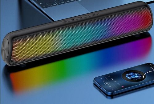 SOUNDBAR Głośniki Komputerowe do Laptopa USB LED na Arena.pl