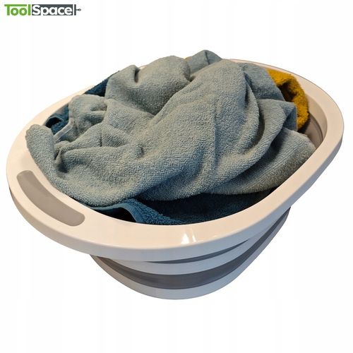 MISKA SKŁADANA SILIKONOWA 12L DO ZLEWU NA KEMPING TURYSTYCZNA na Arena.pl