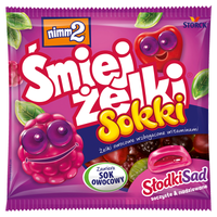 nimm2 Śmiejżelki Sokki Żelki słodki sad 90 g x 12 szt