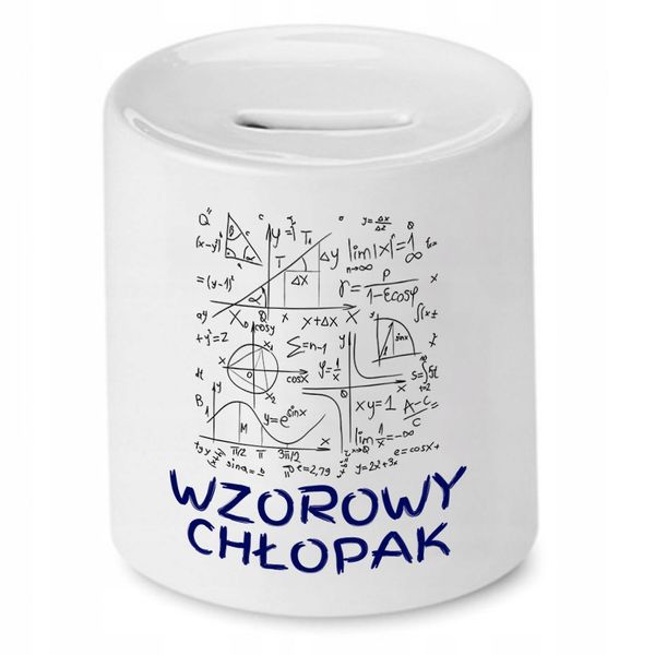 Skarbonka Dla Chłopaka Wzorowy Chłopak Prezent Z Nadrukiem Ze Zdjęciem zdjęcie 1